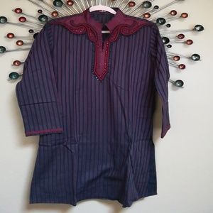 NWOT Bollywood Indian Men's Kurti